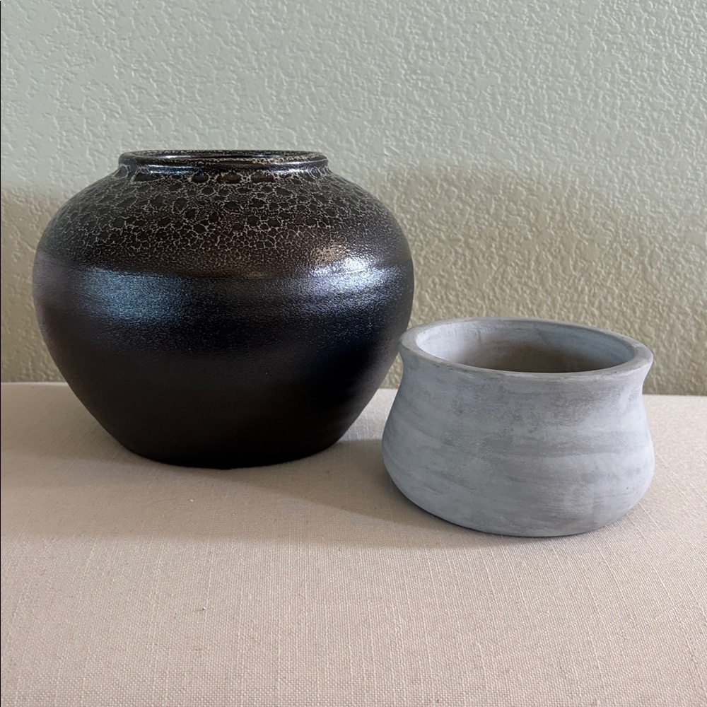 Hobby Lobby Decorative Ceramic Vases, Set of 2, NEW